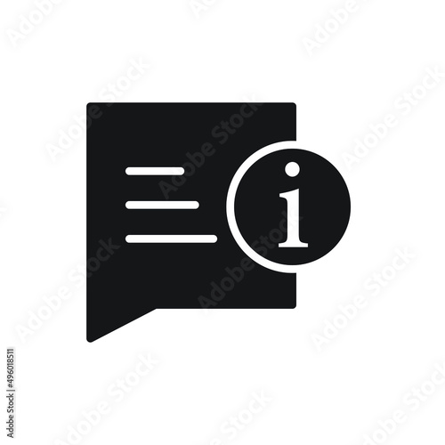 info help desk icon design. vector illustration