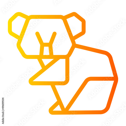 koala gradient icon