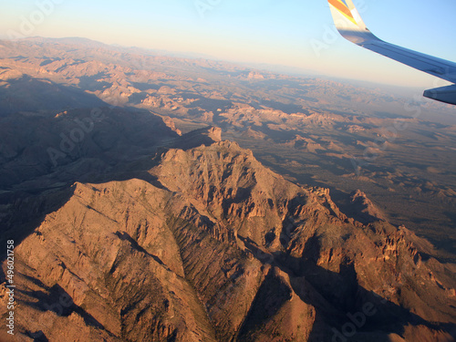 aerial view of mountains