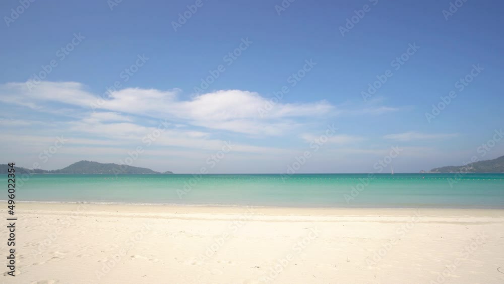 PATONG BEACH PHUKET THAILAND On 2022. View landscape tropical beach sea in summer good weather day. PATONG BEACH PHUKET THAILAND On 2022. View landscape tropical beach sea in summer good weather day.