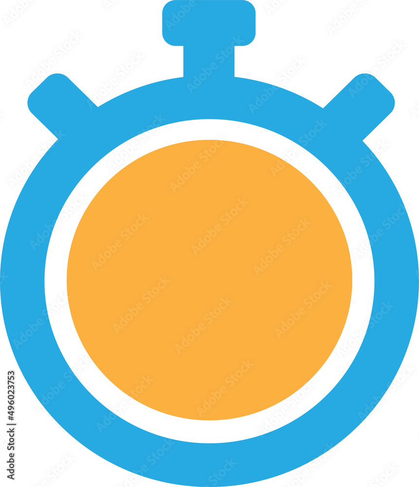 Fototapeta premium Stopwatch icon sign symbol design