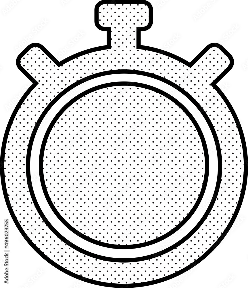 Fototapeta premium Stopwatch icon sign symbol design