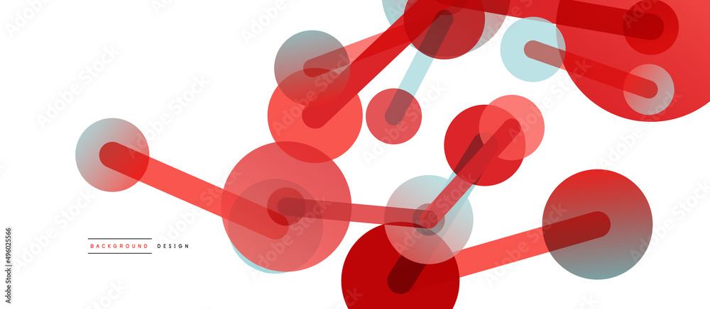 Line points connections geometric abstract background. Circles connected by lines. Trendy techno business template for wallpaper, banner, background or landing Line points connections geometric abstract background. Circles connected by lines. Trendy techno business template for wallpaper, banner, background or landing