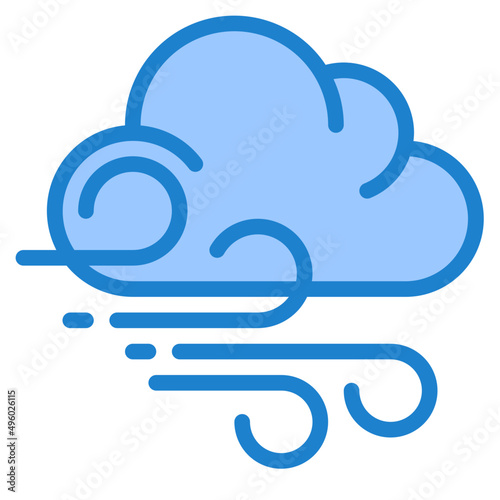windy blue style icon