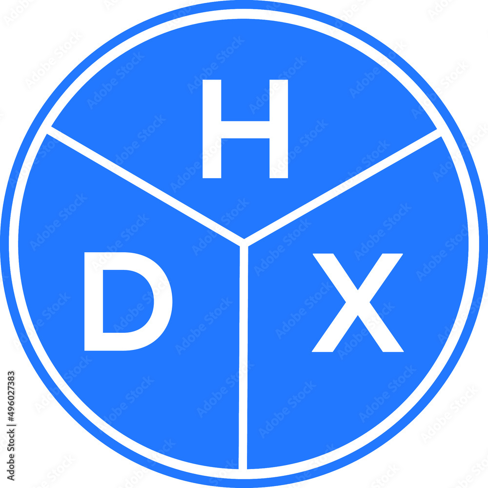 HDX letter logo design on black background. HDX creative initials letter logo concept. HDX letter design. HDX letter logo design on black background. HDX creative initials letter logo concept. HDX letter design.