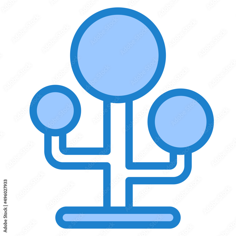 leaf blue style icon leaf blue style icon