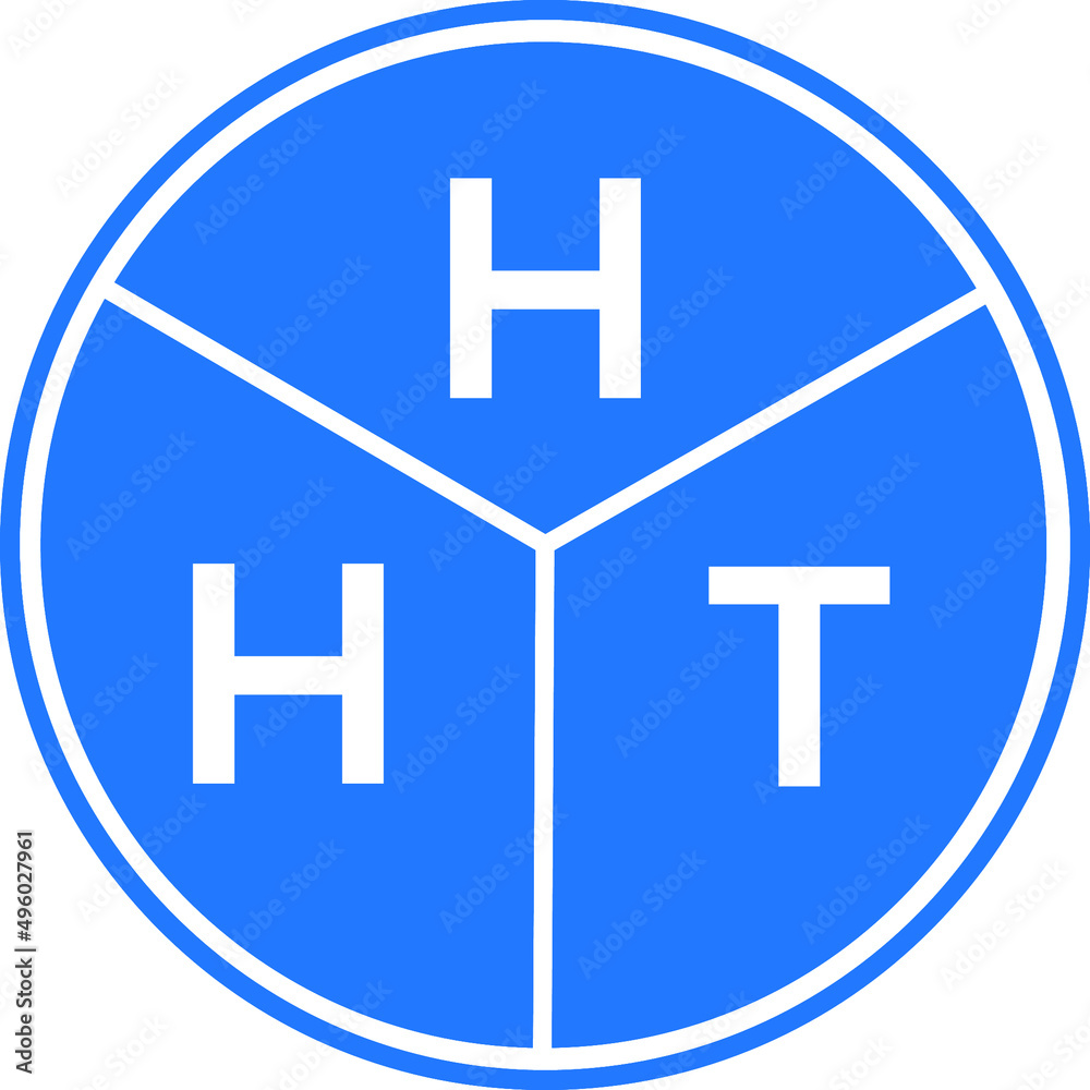 HHT letter logo design on White background. HHT creative Circle letter logo concept. HHT letter design. HHT letter logo design on White background. HHT creative Circle letter logo concept. HHT letter design.