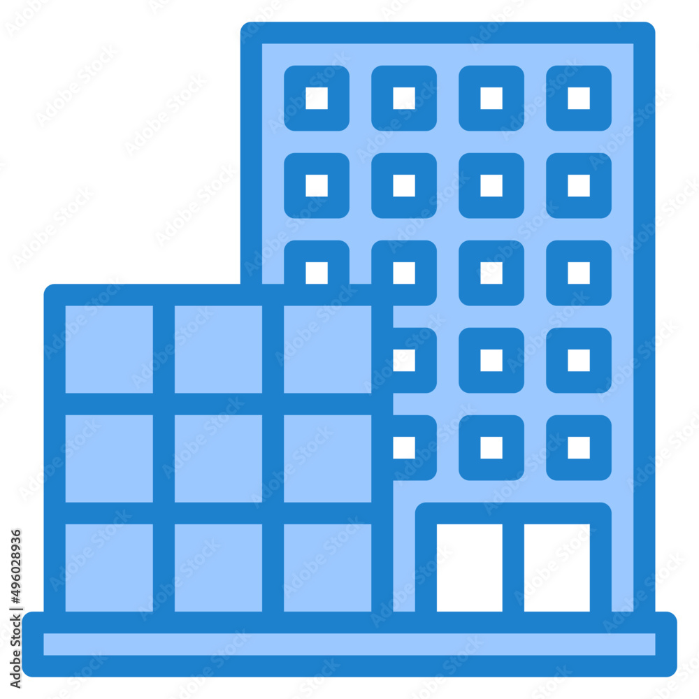corporation blue style icon corporation blue style icon