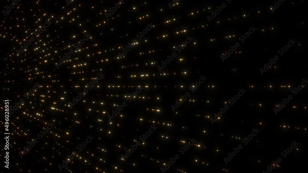 Radiating Particle Light RayVertical Background Loop