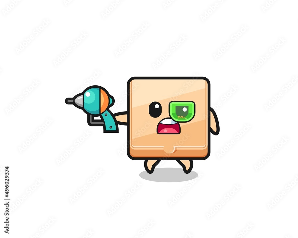 cute pizza box holding a future gun cute pizza box holding a future gun
