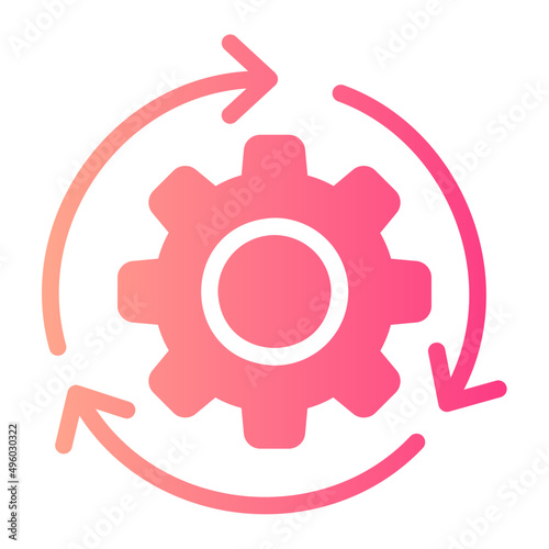 upgrade gradient icon