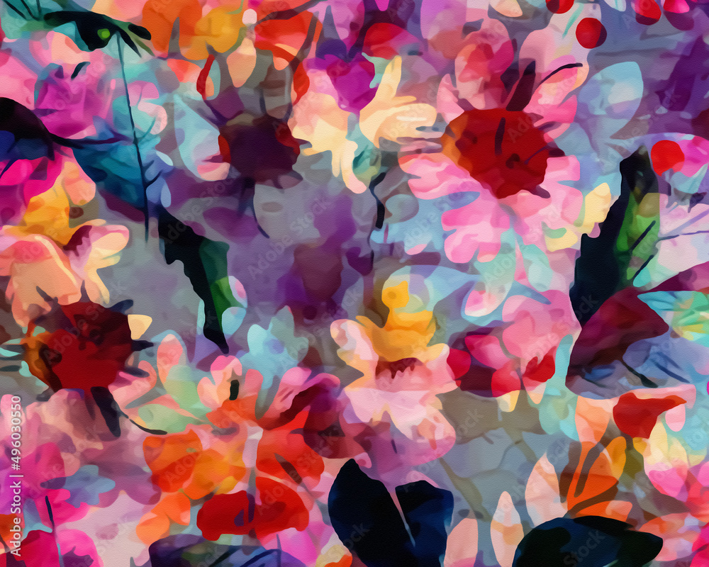 Abstract Botanical Artwork Abstract Botanical Artwork