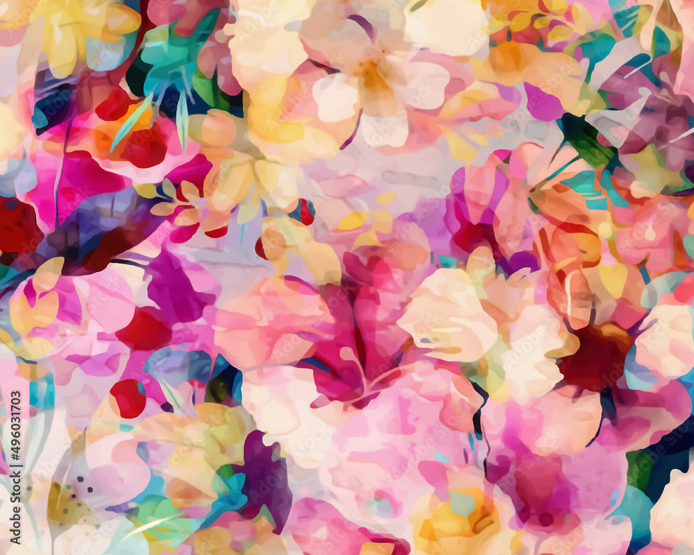 Abstract Botanical Artwork Abstract Botanical Artwork
