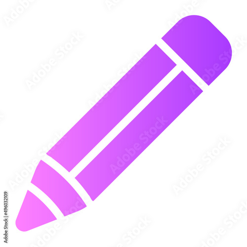 pencil gradient icon