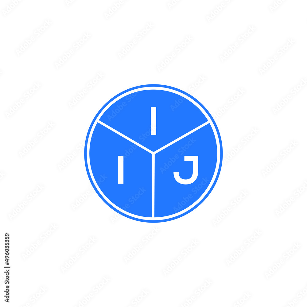 IIJ letter logo design on black background. IIJ creative initials letter logo concept. IIJ letter design. IIJ letter logo design on black background. IIJ creative initials letter logo concept. IIJ letter design.