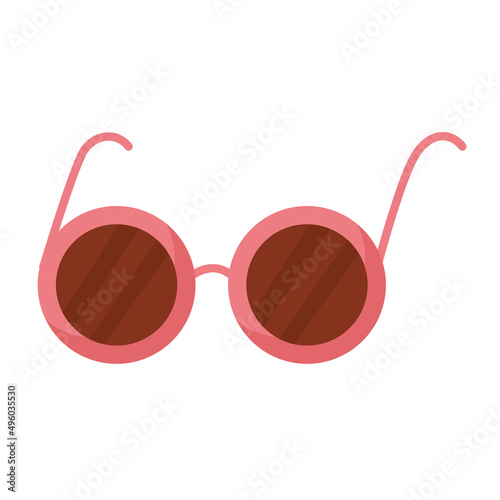 fashion pink sunglasses