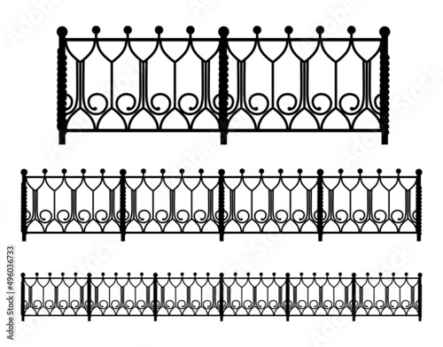 Steel Fence Construction Set