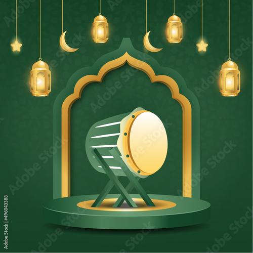 Ramadan elegant decoration background
