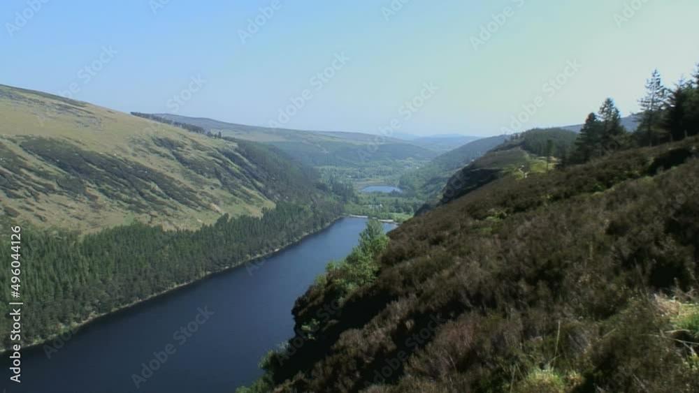 Glendalough in Ireland Glendalough in Ireland