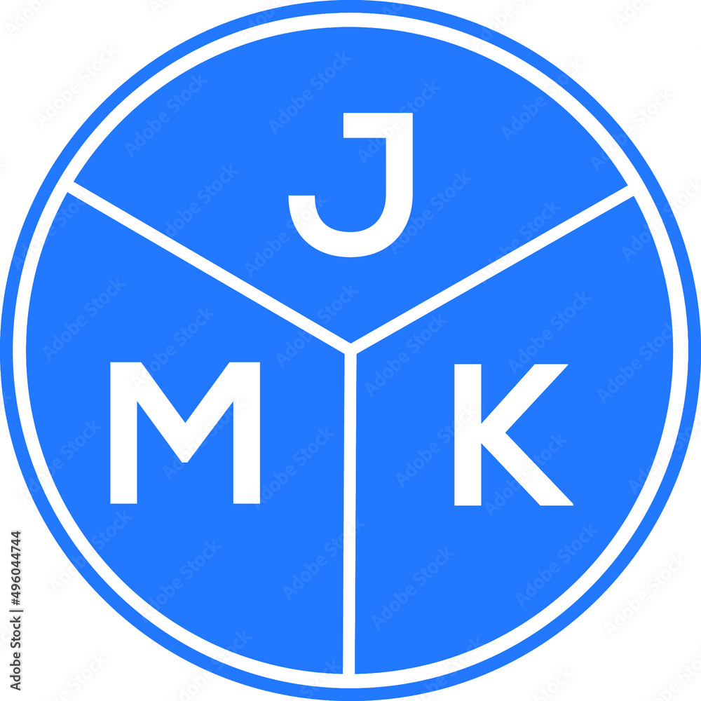 JMK letter logo design on black background. JMK creative initials letter logo concept. JMK letter design. JMK letter logo design on black background. JMK creative initials letter logo concept. JMK letter design.