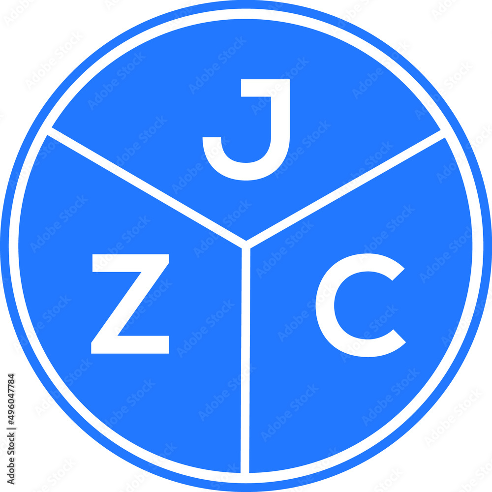 JZC letter logo design on white background. JZC creative circle letter logo concept. JZC letter design. JZC letter logo design on white background. JZC creative circle letter logo concept. JZC letter design.