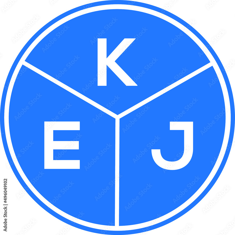 KEJ letter logo design on white background. KEJ creative circle letter logo concept. KEJ letter design.
KEJ letter logo design on white background. KEJ creative circle letter logo concept. KEJ letter design.