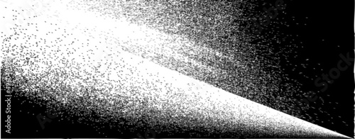 Sprayed black line .Graffiti art design . Noise dispersion logo . Spray effect .Grunge, grainy, gritty texture . Distressed element .vector 