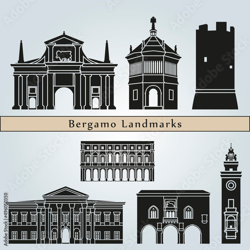 Bergamo landmarks and monuments