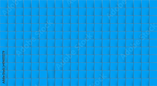 Fondo de cuadrícula azul de azulejos. 