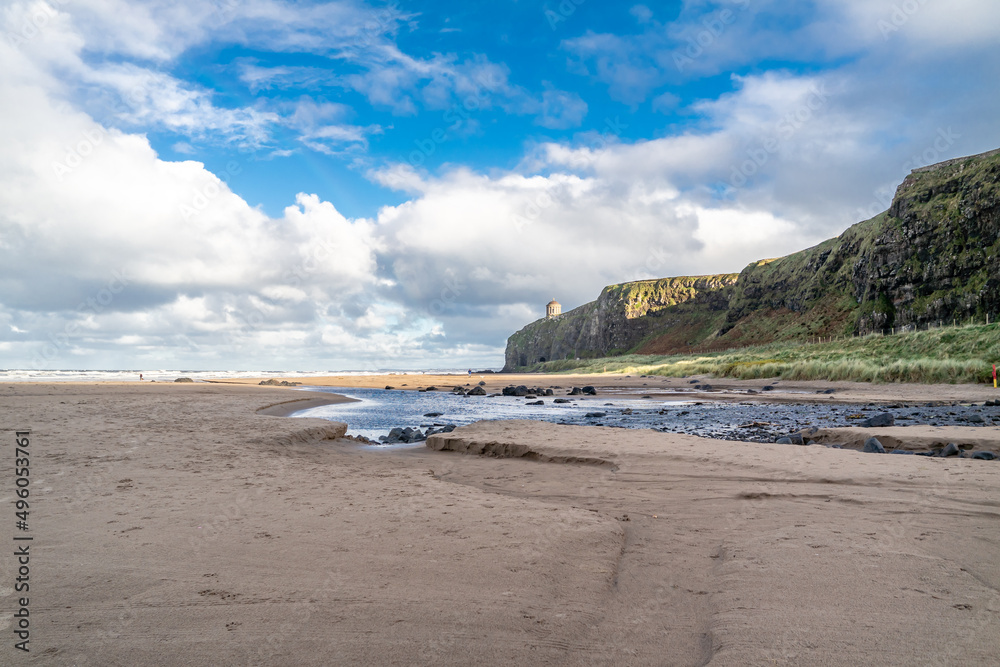 This is Downhill Beach in Northern Ireland This is Downhill Beach in Northern Ireland