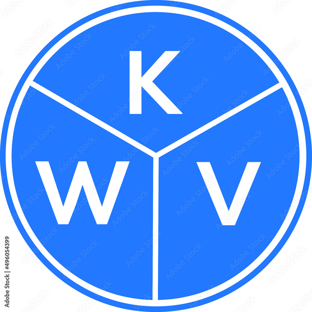 KWV letter logo design on White background. KWV creative Circle letter logo concept. KWV letter design.
KWV letter logo design on White background. KWV creative Circle letter logo concept. KWV letter design.