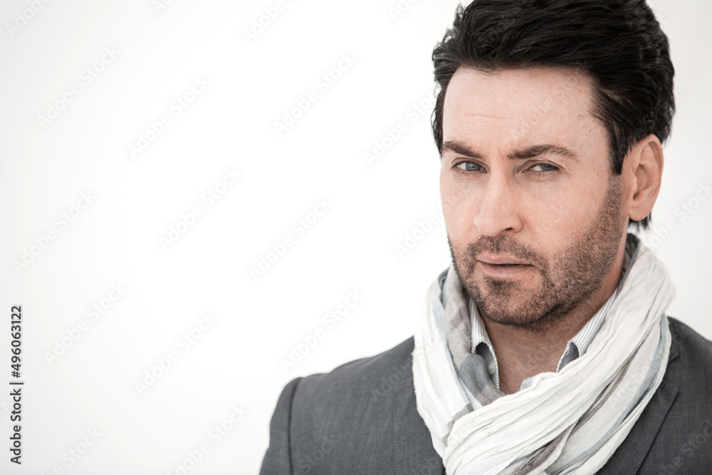 Fototapeta premium close up.portrait of a successful modern man