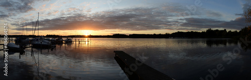 Abend am Schwielochsee