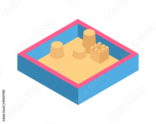 Kindergarten Sand Pit Composition