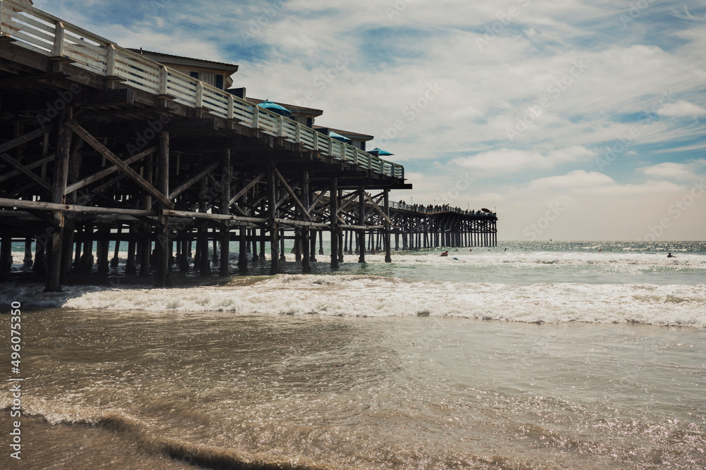 pier on pacific beach in san diego pier on pacific beach in san diego