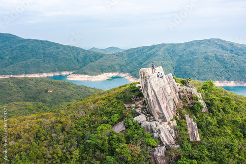 Amazing view of High Island Reservoir, Countryside Park, Sai Kung, Hong Kong, daytime © gormakuma