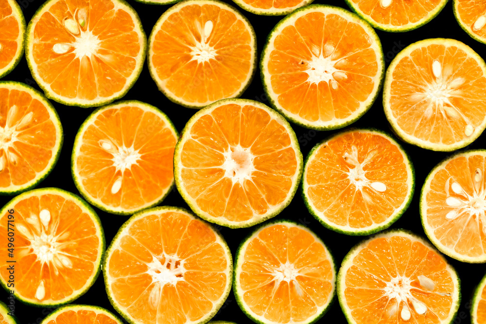 background of orange slices background of orange slices