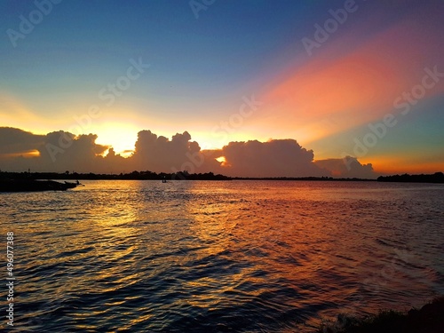 Photos Sunset at Batticaloa Srilanka