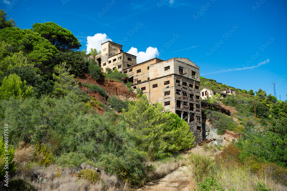 verlassenes Gebäude in Italien auf Elba