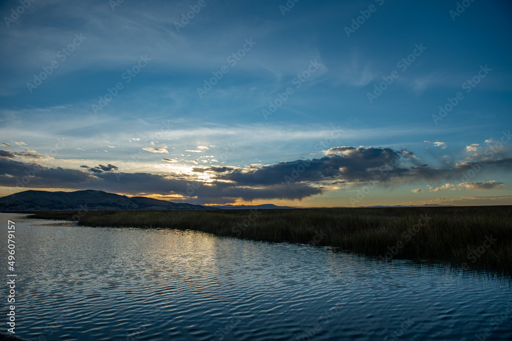 Obraz premium titicaca lake