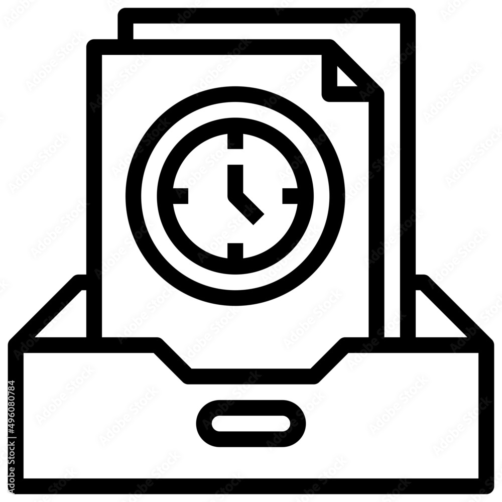 WAITING line icon,linear,outline,graphic,illustration WAITING line icon,linear,outline,graphic,illustration