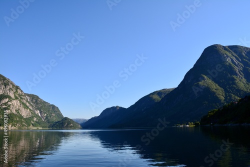 lake in the mountains