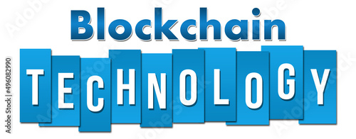 Blockchain Technology Blue Professional 