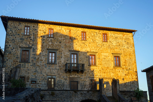 Bolsena, medieval city in Viterbo province