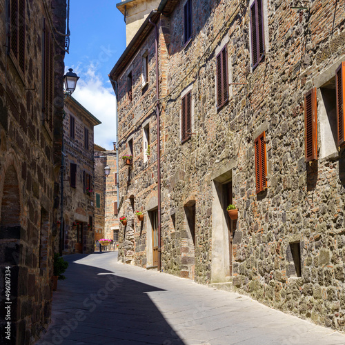 Fototapeta Naklejka Na Ścianę i Meble -  Radicofani, medieval town in Siena province