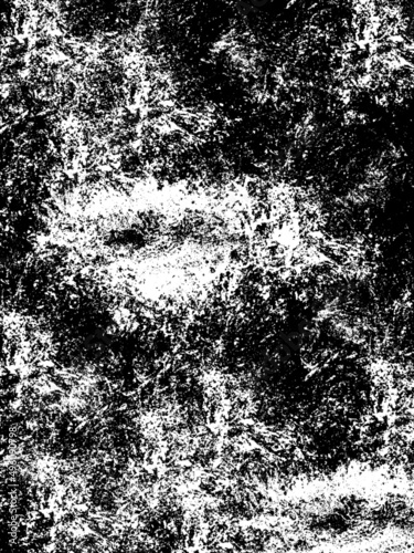 Schwarz Weiße Grungetextur für soziale Medien