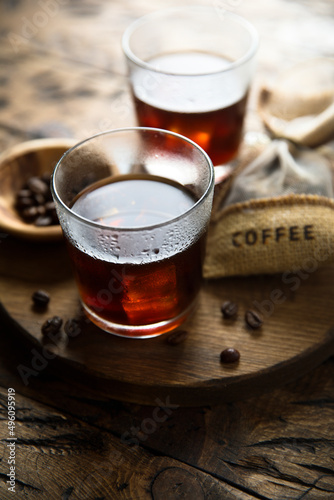 Traditional cold brew coffee