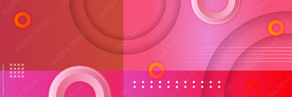 Modern geometrical abstract banner background. Business or technology presentation design template, brochure or flyer pattern, or geometric web banner Modern geometrical abstract banner background. Business or technology presentation design template, brochure or flyer pattern, or geometric web banner