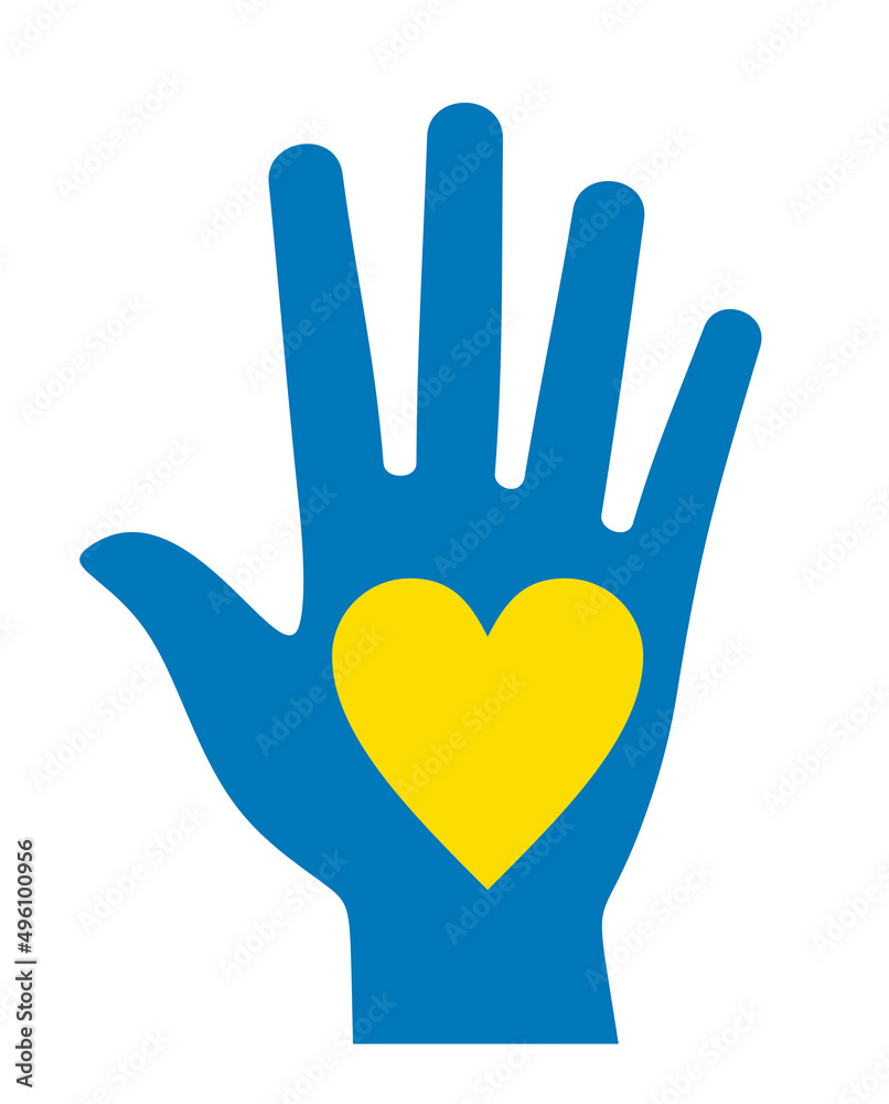 Obraz premium Ukrainefahne310322a