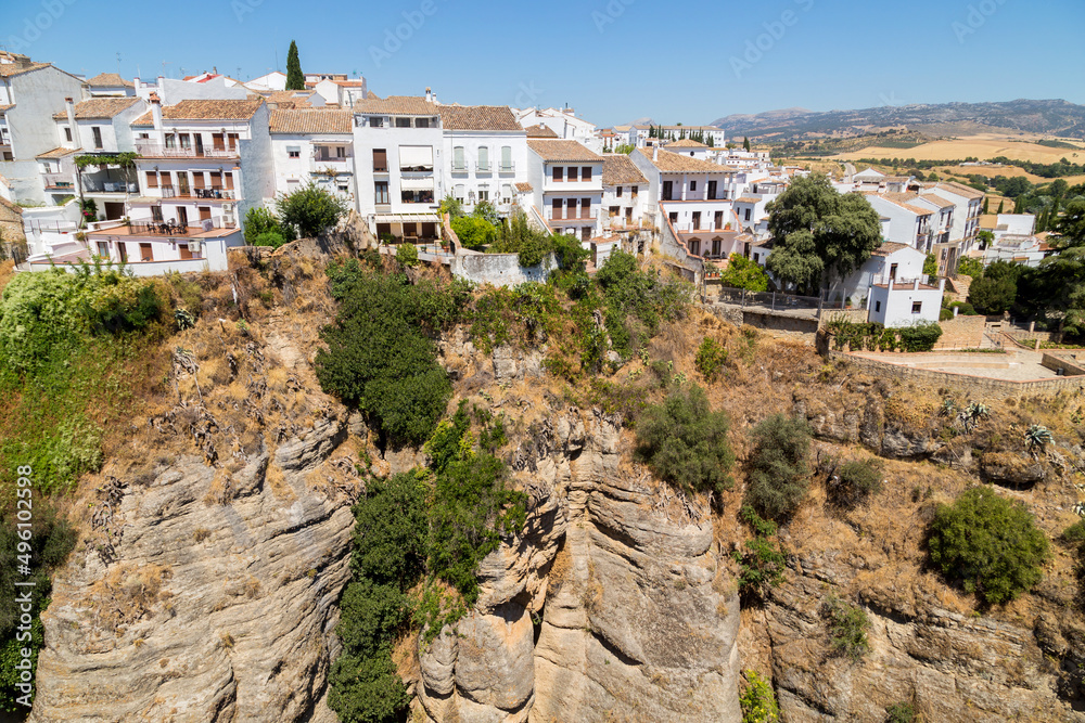 A view of the old town of Ronda